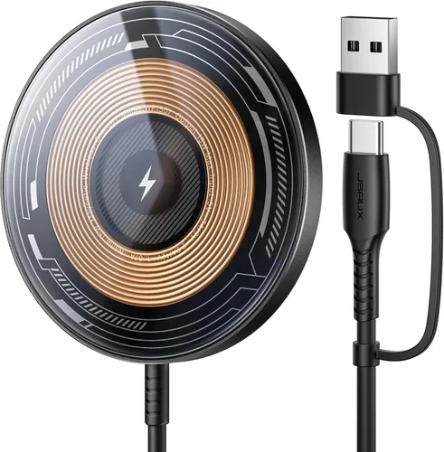Vista 10 de JSAUX Cargador inalámbrico magnético compatible con cargador MagSafe / iPhone 16/16 Pro/16 Plus/16 Pro Max/iPhone 15 Pro Max Plus/iPhone 14 13 12