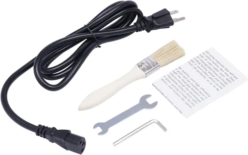 Vista 7 de Molinillo eléctrico de grano de 110 V, 60 W, molinillo de maíz de acero inoxidable, trituradora de malta, molinillo de trigo de cebada con embudo