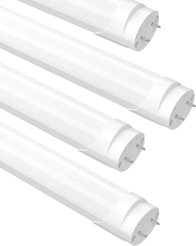 Vista 13 de Bombillas fluorescentes de 48 pulgadas, bombillas LED T8 de 4 pies tipo A+B, 24W 3200LM 3000K blanco cálido, F32T8 o F40T12 LED de 4 pies