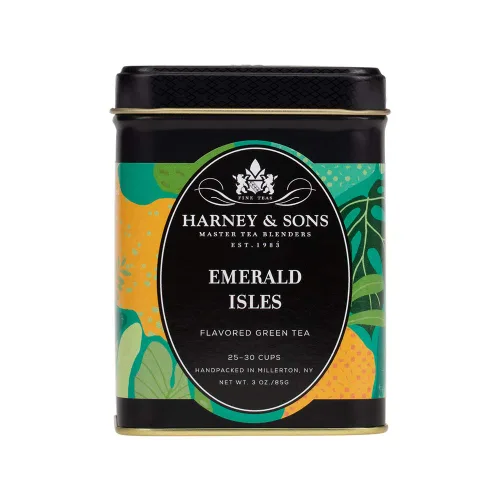 Vista 2 de Harney & Sons EMERALD ISLES - Té verde en lata (3 onzas)