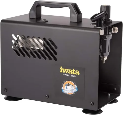 Vista 3 de Iwata -Medea Studio Series Smart Jet Pro Compresor de aire de pistón único