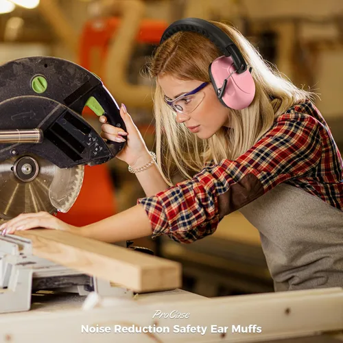 Vista 46 de ProCase NRR 28dB Noise Reduction Ear Muffs, Foldable Adjustable Noise Cancelling Headphones