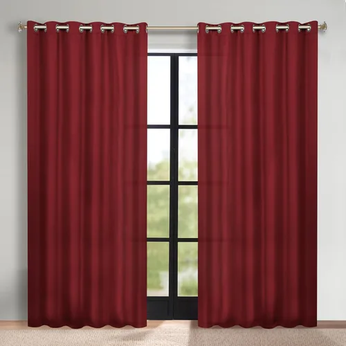 Vista 232 de Superior Cortinas Opacas, Oscurecimiento de Habitación, Dormitorio, Cortinas, Cocina, Acentos de Ventana de Sala de Estar, Bloqueo Solar, Térmico
