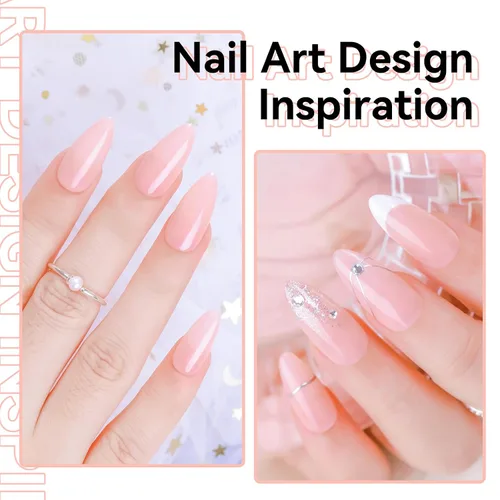 Vista 32 de Kit de capa base y capa superior de gel Makartt: Esmalte de uñas transparente, brillante, sin necesidad de limpieza, resistente a manchas, capa