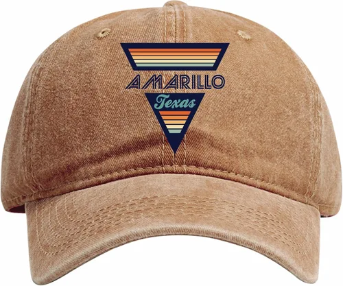 Vista 8 de R and R Imports Amarillo Texas Retro Trucker Hat – Unisex Baseball Cap with Full Color Heat Transfer Logo