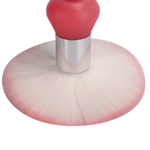 Vista 2 de Cepillo de plumero de cuello, Cepillo de barrido de pelo Cepillo de limpieza de pelo roto para peluquería ()