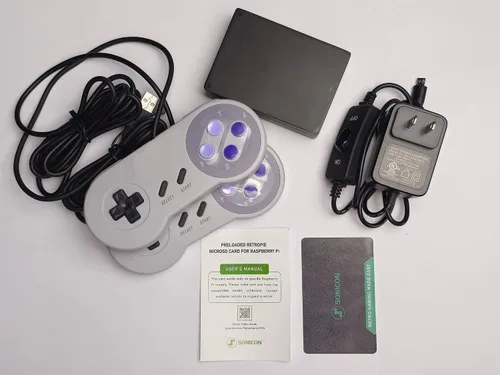 Vista 8 de Sonicon Preloaded Retro Game Console wBatocera Retropie Retroarch NESSNESSFCGame BoyAtariGenesisMega DriveArcadeMameEmulation Station Emulator