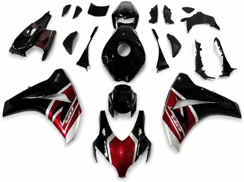 Vista 53 de US STOCK - Carenado blanco rojo naranja apto para Honda 2008-2011 CBR1000RR 006 Blanco Rojo Naranja