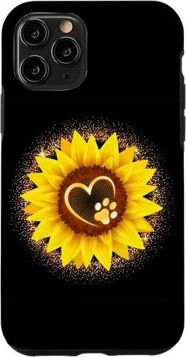 Vista 29 de Sunflower Paw Cat Dog Heart Case for iPhone 16