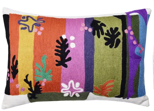 Vista 21 de Funda de almohada lumbar Hundertwasser biomorfo, funda de almohada abstracta moderna para sofá, casa de campo, para silla de exterior, cojines