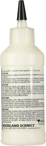 Vista 2 de Woodland Scenics Efectos de agua - 8 oz, negro