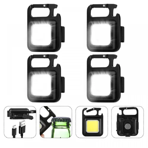 Vista 3 de Mini Linterna Llavero Led