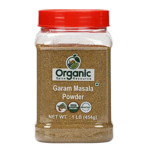 Vista 6 de Garam Masala Orgánico 2.82 oz (80g) Aprobado por USDA Orgánico Vegano Sin OMG, mezcla totalmente natural - 100% crudo de la India, por