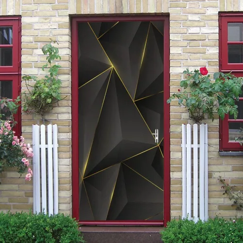 Vista 134 de Calcomanías 3D para puerta, murales para despegar y pegar, papel tapiz de caballo, calcomanías autoadhesivas extraíbles de PVC, impermeable, póster