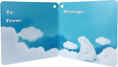 Vista 8 de Ice King Bear Peluche de cebra suave de 10 pulgadas (tejido a mano)