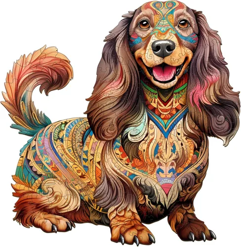 Vista 11 de Rompecabezas de madera para adultos, rompecabezas de madera de perro Shih Tzu, rompecabezas de corte de forma de madera única, el mejor regalo