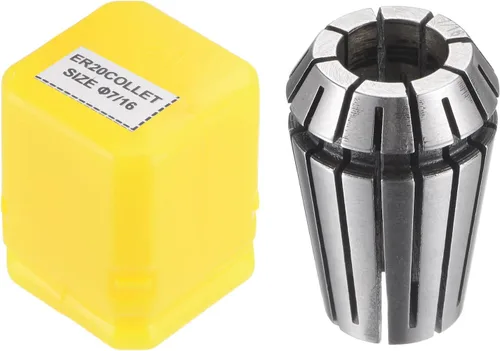 Vista 7 de uxcell ER20 Spring Collet, 3/8 "Chuck para máquina de grabado CNC Torno herramienta de fresado