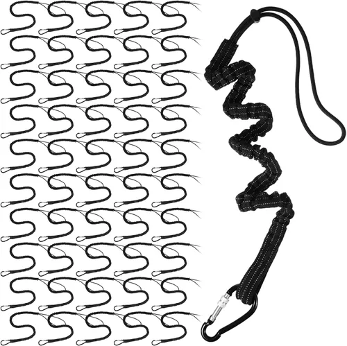 Vista 14 de LEIFIDE 6 piezas de cordón para herramientas de longitud estándar, correa de seguridad para herramientas, 7.5kg 16.5lb resistente, protección contra