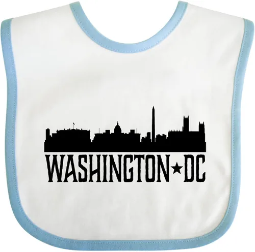Vista 16 de inktastic Washington DC Skyline Cities Baby Bib
