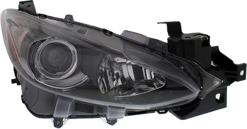 Vista 2 de Evan Fischer Faro compatible con MAZDA 3 14-16 RH Montaje del lado del pasajero Halógeno Hatchback/Sedan - CAPA