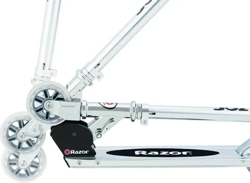 Vista 3 de Razor Un scooter para niños ligero, plegable, marco de aluminio y manillar ajustable