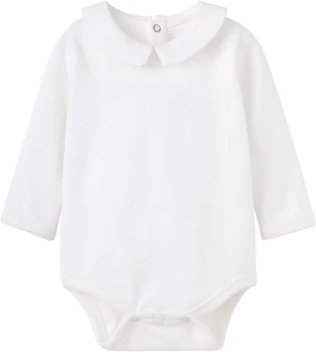 Vista 22 de pureborn Mameluco de algodón súper suave para bebés niños y niñas de 0 a 24 meses