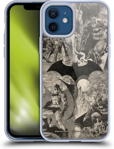 Vista 158 de Head Case Designs Funda de gel Hush con licencia oficial de Batman DC Comics #608 (protección de grado militar) compatible con Apple iPhone 7