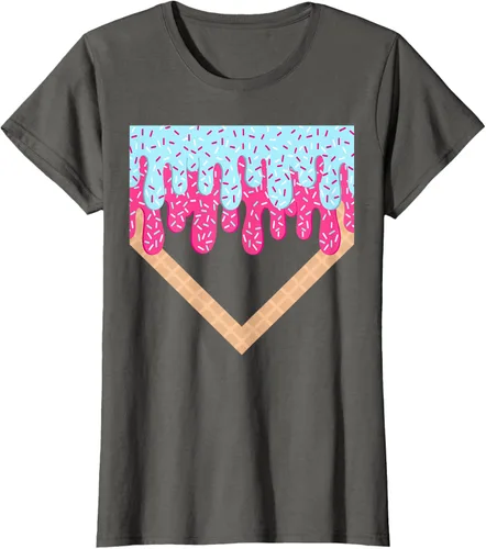Vista 9 de Baseball Drip Boys Home Plate Ice Cream Sport Players & Fans Camiseta