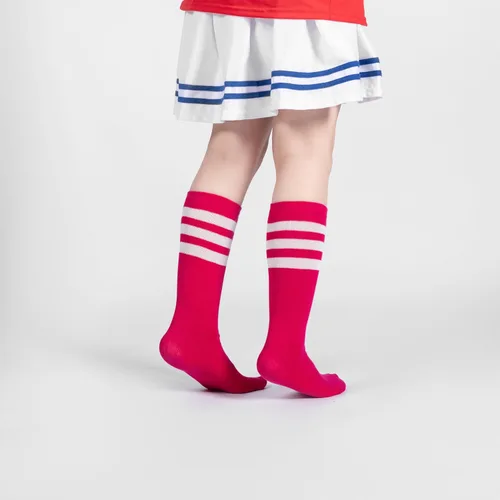 Vista 3 de BONANGEL Kids Soccer Socks 6-8 Years Old, Boys Girls Knee High Athletic Sports Football Baseball Socks 8-10 10-12 Years
