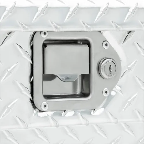 Vista 5 de UWS EC10261 Caja de herramientas de aluminio de pared pesada del camión de 63 pulgadas, tapa RigidCore