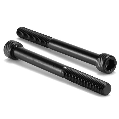 Vista 18 de Tornillos pernos de cabeza hexagonal de 1/2-13 x 1, 10 piezas de acero inoxidable 304 18-8, accionamiento hexagonal Allen, rosca completa, óxido
