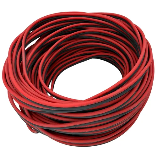 Vista 7 de Sky High Car Audio Cable de altavoz CCA de calibre 16 – Cable de altavoz de audio rojo y negro de gran tamaño – 25 pies, 50 pies, 100 pies, 200