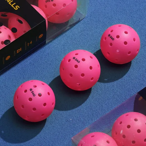Vista 6 de A11N S40 - Pelotas de pickleball para exteriores, aprobadas por Pickleball de Estados Unidos para jugar en torneos, paquete de 3/6/12/50, verde