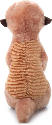 Vista 4 de The Petting Zoo Suricata de peluche, regalos para niños, animales salvajes del zoológico Onez, juguete de peluche de suricata de 12 pulgadas