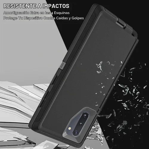 Vista 5 de YKHJKLEC Solo funda para Samsung Galaxy Note 10, [no compatible con Galaxy Note 10 Plus], con 2 piezas