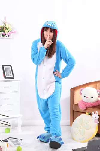 Vista 3 de Honeystore, piyama de disfraz de dinosaurio para Halloween, una pieza, unisex