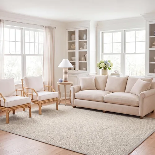 Vista 15 de SAFAVIEH Natural Fiber Collection NF475B - Alfombra para pasillo, 2 pies 6 pulgadas x 8 pies, beige, sisal y lana, diseño tejido con borde