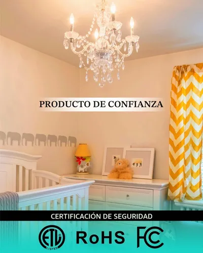 Vista 9 de AMDTU Bombilla LED E12 para candelabro de 25 W, lámpara esmerilada 2W = 20w 2700k blanco suave