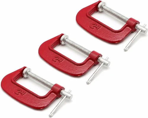 Vista 5 de Wideskall® Abrazadera C maleable resistente de 2 x 1 pulgada (paquete de 1)