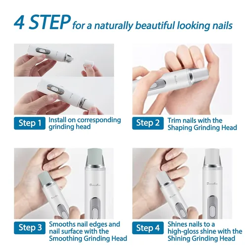 Vista 8 de Herramienta de pedicura para manicura y pedicura eléctrica
