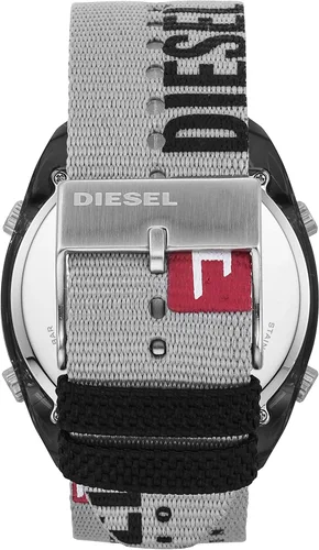 Vista 3 de Diesel Crusher - Reloj deportivo digital de nailon ligero para hombre, Trituradora - DZ1901