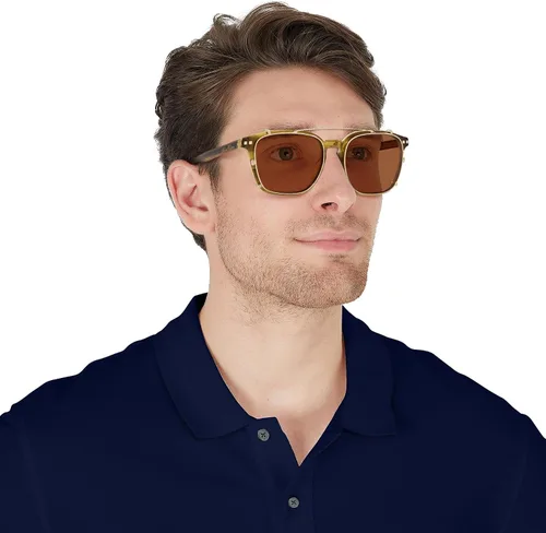 Vista 7 de Brooks Brothers Gafas de sol cuadradas BB5049 para hombre