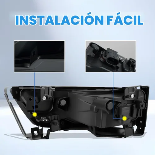 Vista 8 de Luces antiniebla aptas para Honda Accord 2014 2013 2015 4 puertas sedán luces antiniebla con bombillas halógenas e interruptor y kit de cableado