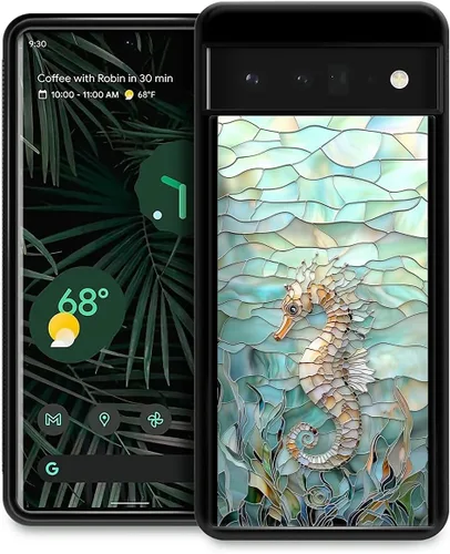 Vista 31 de Compatible con Google Pixel 4A 5G Mobile Case Creative Acrylic Back Panel Silicona Edge Case Slim Protección Especialmente para Google Pixel 4A 5G