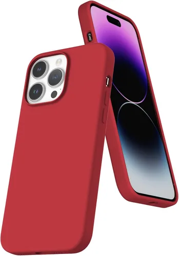 Vista 48 de Funda de silicona líquida compatible con iPhone 12 Pro Max 6.7 pulgadas, funda de gel de protección completa con forro de microfibra, funda