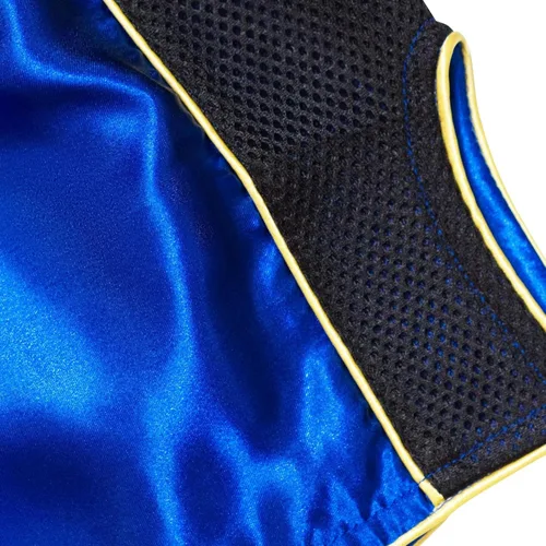 Vista 5 de Pantalones cortos de Muay Thai para niños (4 años a 10 años) para boxeo, kickboxing, artes marciales mixtas, entrenamiento para niños y niñas
