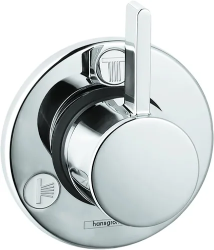 Vista 10 de hansgrohe Ecostat 04233820 - Moderna válvula de ducha con equilibrio de presión en níquel cepillado