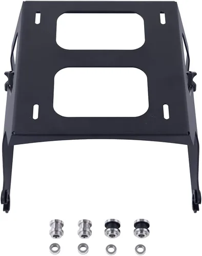 Vista 2 de Moto Onfire Tour Trunk Pack Rack de montaje para Harley M8 Low Rider/S/ST, Sport Glide (1-UP Rack de montaje)