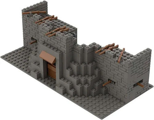 Vista 5 de Montain Cave - Bloques de construcción de guerra, kit de construcción de bricolaje compatible con todas las principales marcas (#3)