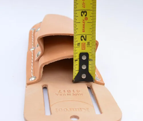 Vista 2 de 41817 Alicates de doble bolsillo Funda de cuero de grano superior